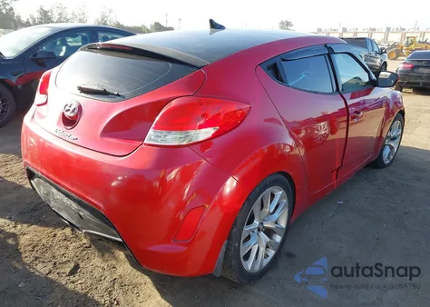 2013 Hyundai Veloster Base W/Gray z USA, uszkodzony, nr VIN KMHTC6AD8DU108918